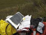 charging pocket pc gps  south coast track tasmania